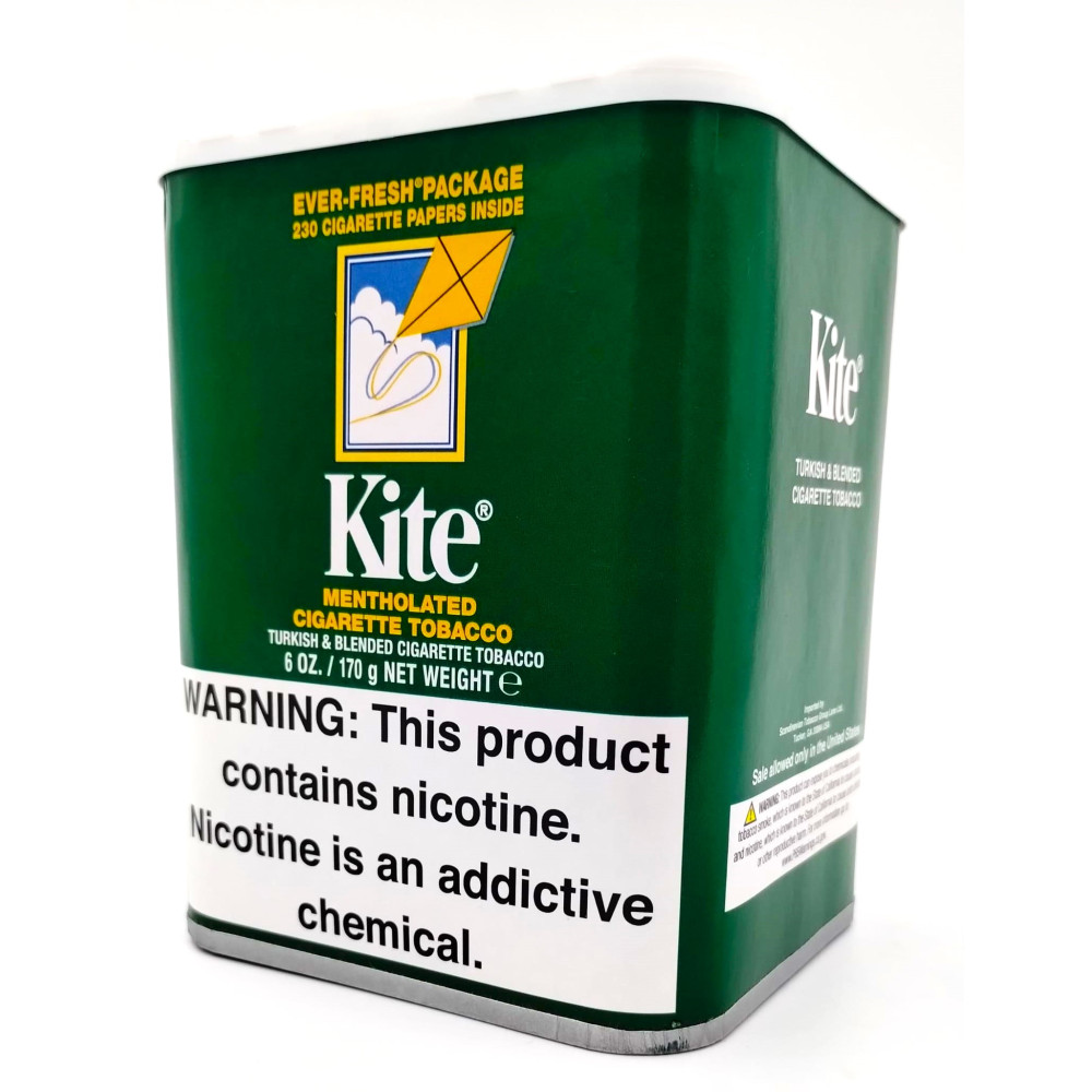 KITE Cigrette Tobacco Can | 6oz | Original product image